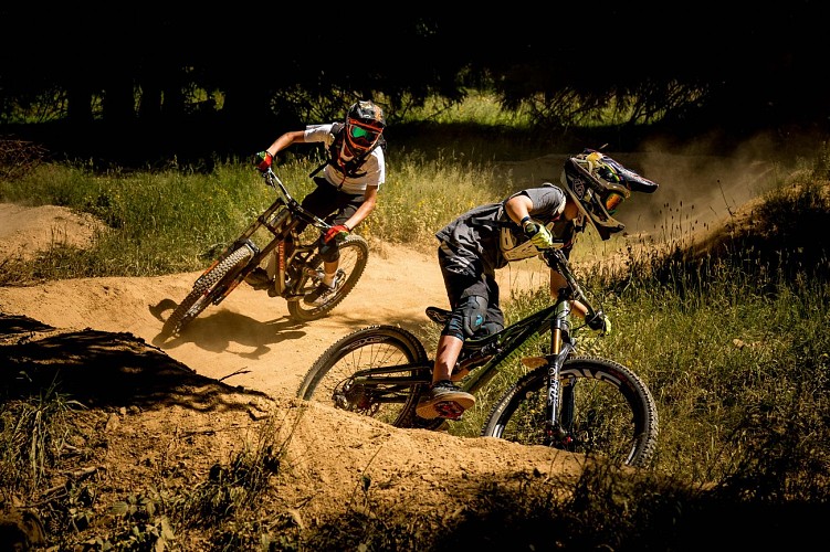 Avoriaz mountain bike area and bikepark