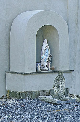 De kapel van Onze-Lieve-Vrouw van Lourdes in Thisnes