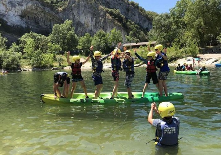 Canoë en immersion dans les Gorges de l’Ardèche – 2 jours