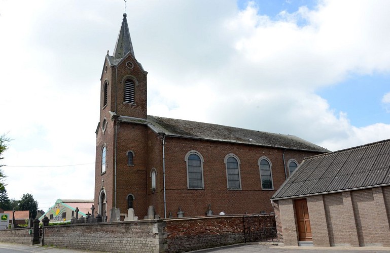 Saint-Laurent kerk in Cras-Avernas