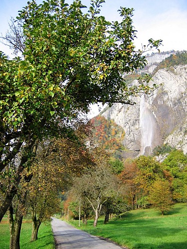 La Cascade d'Arpenaz (waterfall)