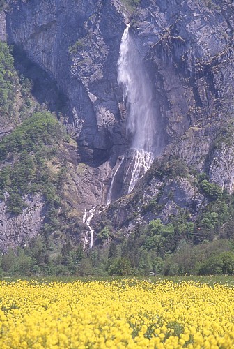 La Cascade d'Arpenaz (waterfall)