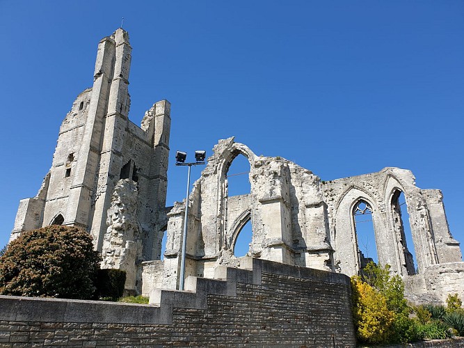 Ruines de l'église d'Ablain-Saint-Nazaire