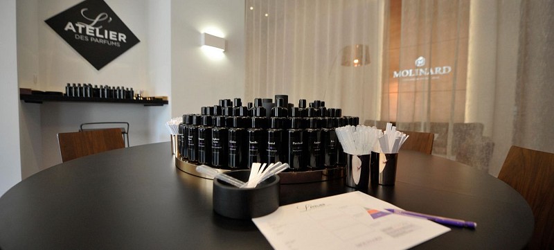 Atelier prestige de création de parfum - Parfumerie Molinard à Nice