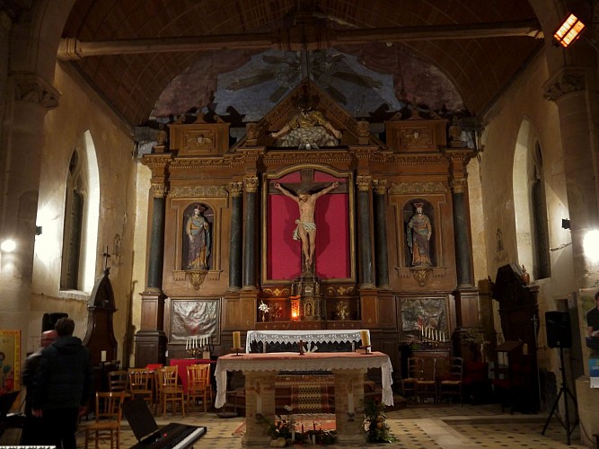 Eglise St Côme et St Damien - St Cosme en V.