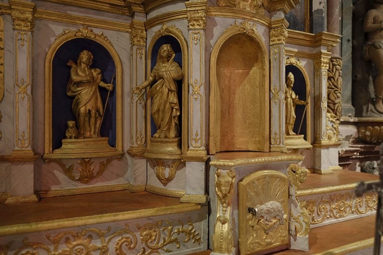 Tabernacle restauré - Eglise St Germain de Louvigny