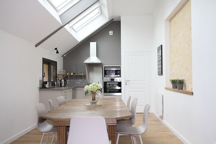 Cuisine du gîte des Charmes