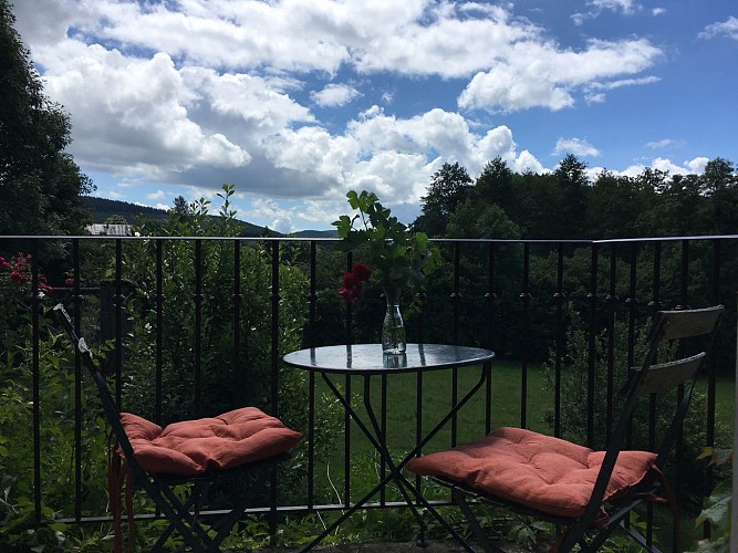 Une terrasse du Grand Vouas