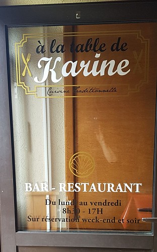 A la table de Karine