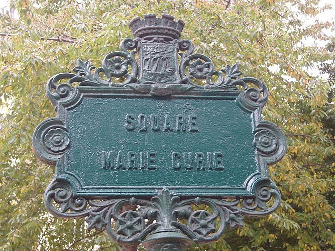 Blason du square Marie-Curie
