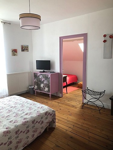 Chambre Figue en suite familiale