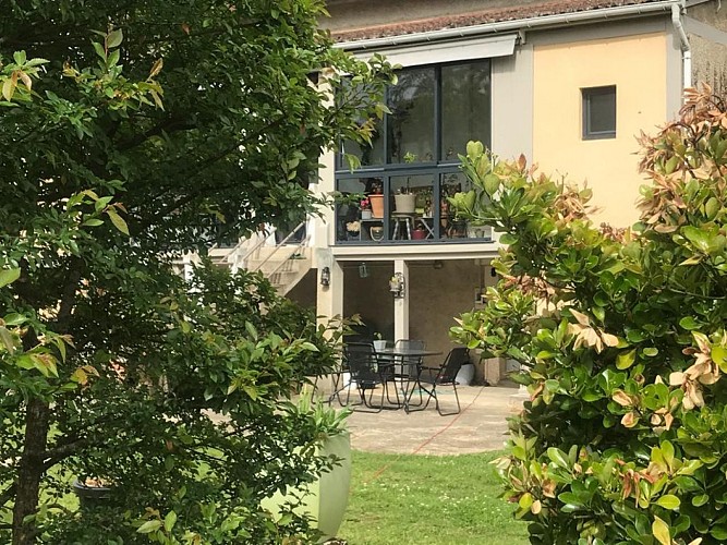 Maison côté jardin