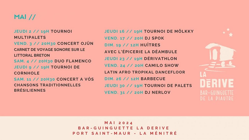 Bar Guinguette La Dérive