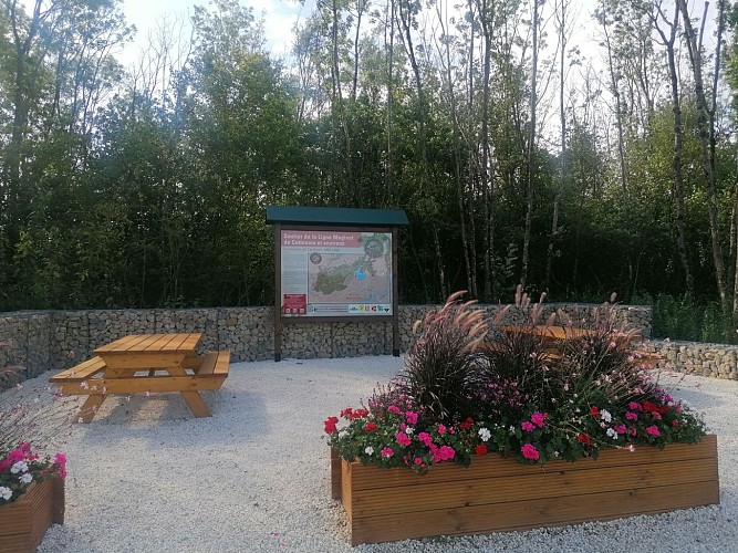 Aire de repos et d'information