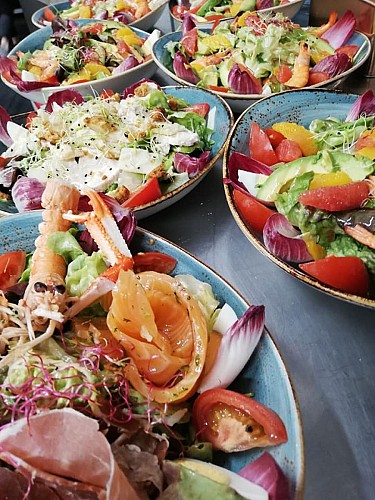 20190620 restaurant les cloîtres entrées