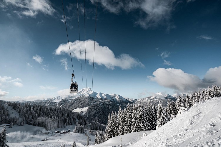 Gondellift Super Châtel