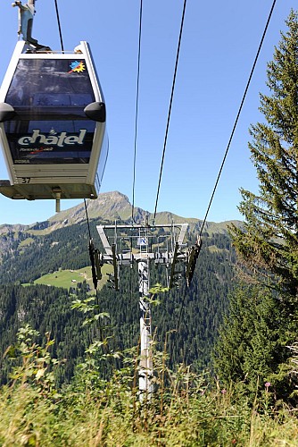 Gondellift Super Châtel