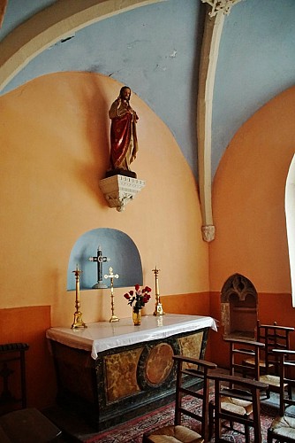 Charrecey autel du Sacré-Coeur