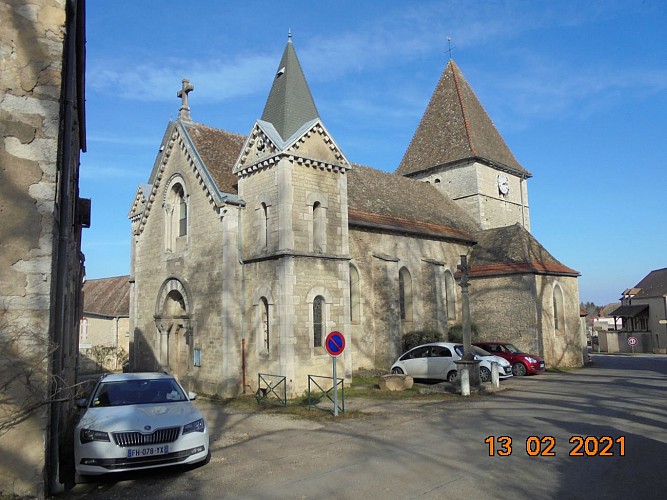 Remigny - Eglise Saint Antoine - Patrimoine religieux - 2021 (1)