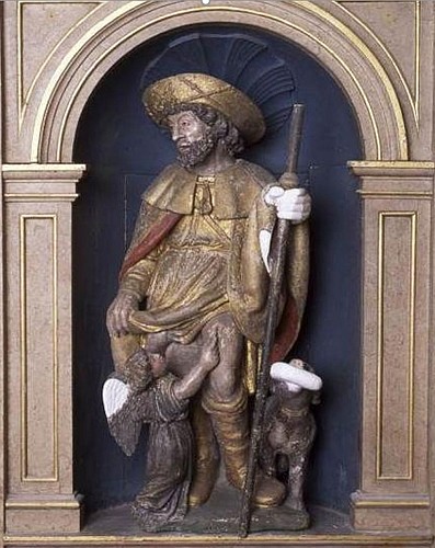 Statue de saint Roch