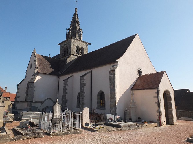 Saint Sernin du Plain - Patrimoine - Eglise Saint Saturnin (3)
