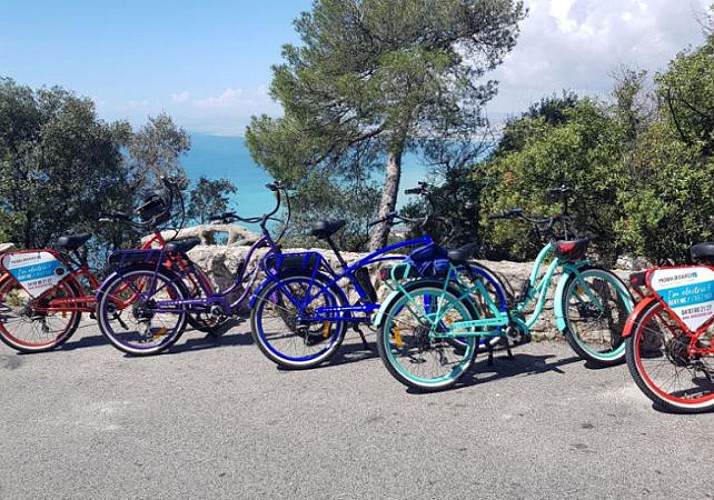 Tour guidé des plus beaux panoramas de la French Riviera à vélo électrique - En français