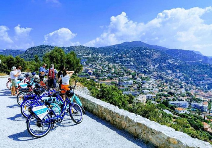 Tour guidé des plus beaux panoramas de la French Riviera à vélo électrique - En français