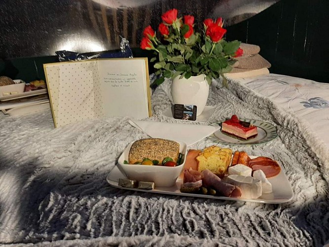 bulle plateau repas