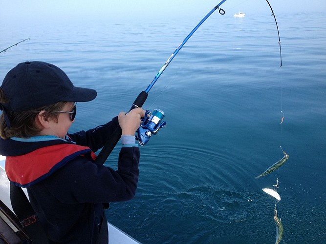 PÊCHE EN MER EN BATEAU OU DU BORD / PECHE A PIED avec un Guide de Pêche Diplômé d'Etat