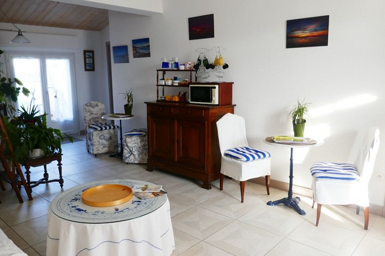 Chambres d'hôtes le clos fleuri - Chambre Lilas - Ile de Noirmoutier