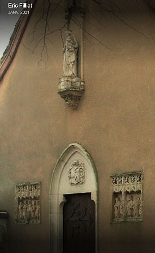 Châtenoy-en-Bresse façade chapelle Notre-Dame