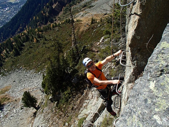 Via ferrata de Curralla - Mountain access