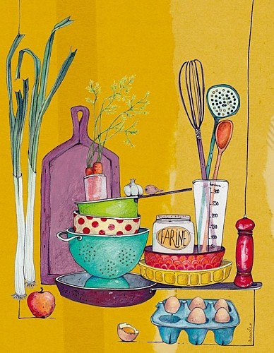 ANNE EN CUISINE
