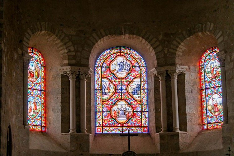 Eglise et prieuré de Saint-Benoit-du-Sault