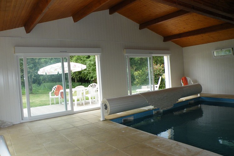 Piscine vue de la Campagne