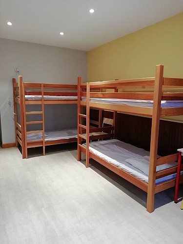 Refuge de Saint-Jacques Dortoir © Florence Allain