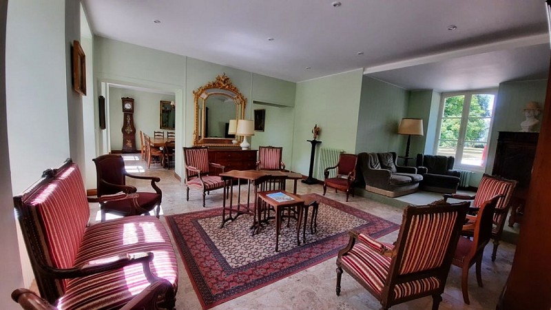 Domaine de Chaillauroy - le salon