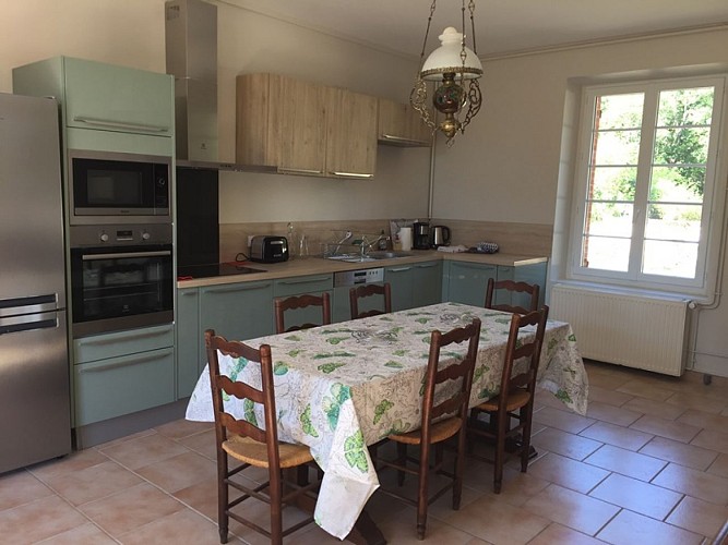 Le Chalet de Plume Cane cuisine