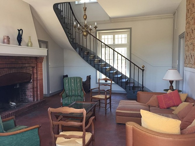 Le Chalet de Plume Cane salon