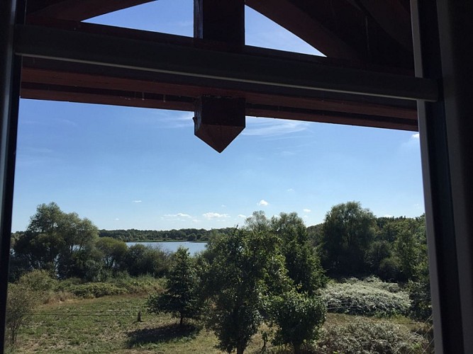 Le Chalet de Plume Cane - vue du 2eme étage