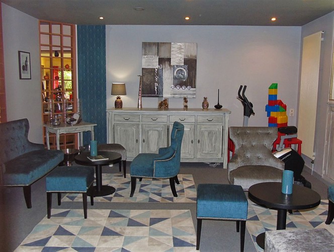 Le prieuré - Salon 1 - Saint-Marcel ©Bariviera