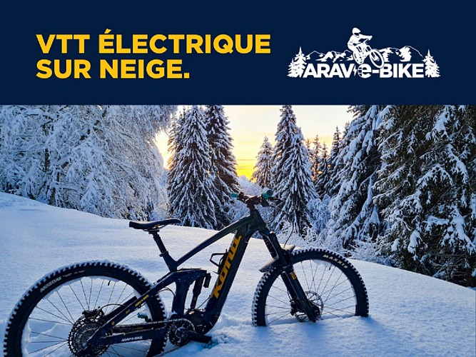 Arav'E-Bike: school and mountain electric bike escapes