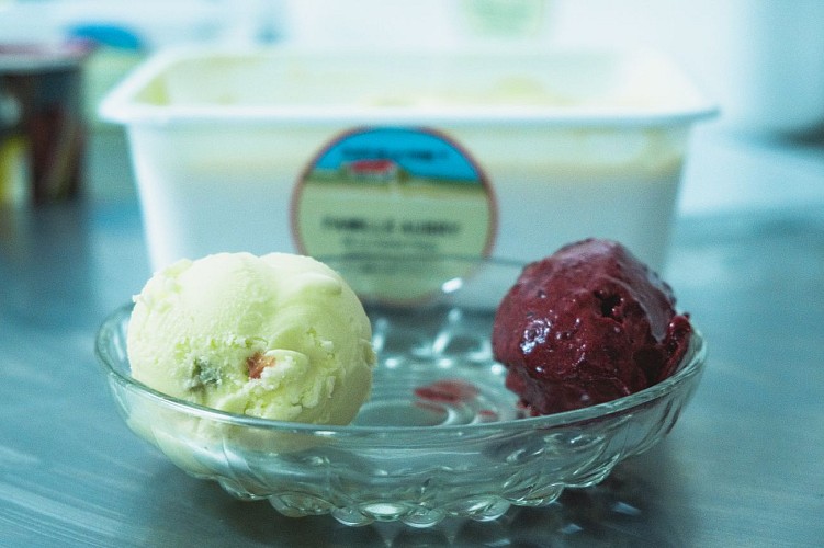 Glace à la ferme 