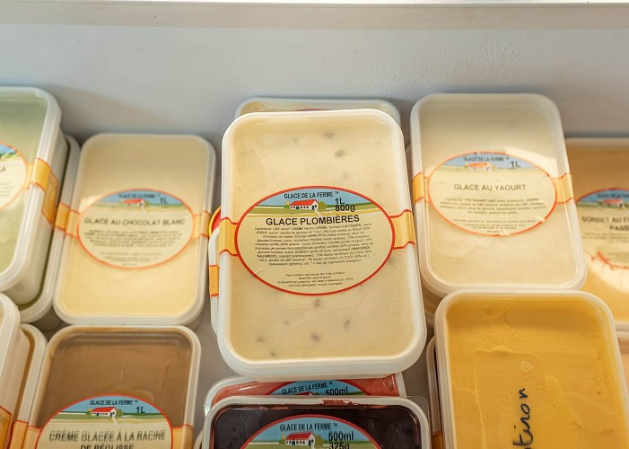 Glace à la ferme 