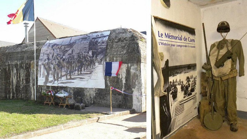 Bunker museum from World War II (39-45)