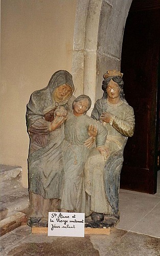 Saint-Maurice de Satonnay Ste Anne, Marie et Jésus
