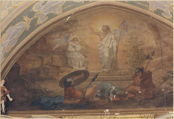 Senozan Résurrection du Christ de Victor Bussière