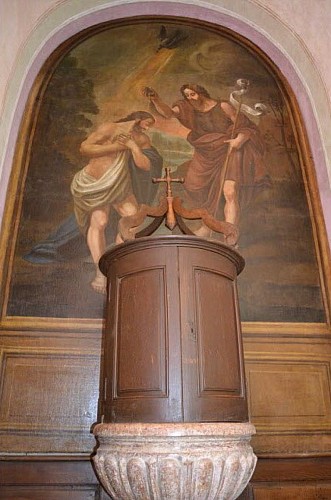 Senozan Fonts baptismaux