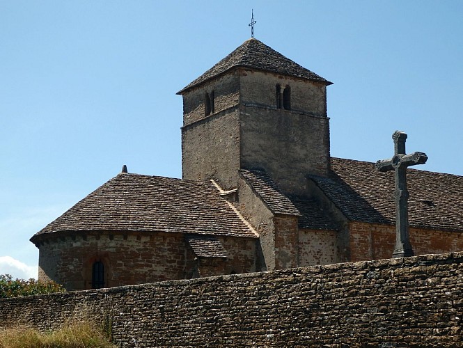 Burgy - Eglise romane Saint-Jean-Baptiste