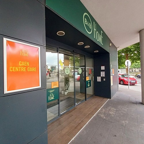 Entrée BnB Caen Centre Gare